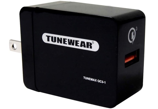 TUNEMAX 急速充電小型アダプタ QC3-1