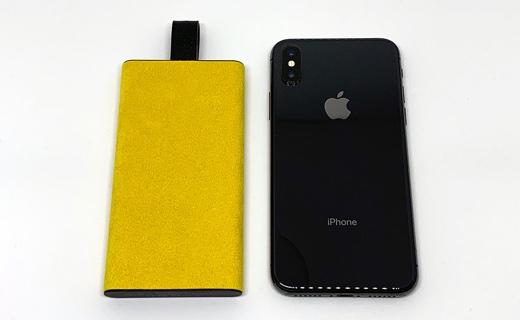 iPhone Xとの大きさ比較