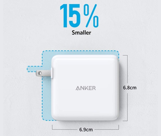 Anker PowerPort Atom PD 2 サイズ